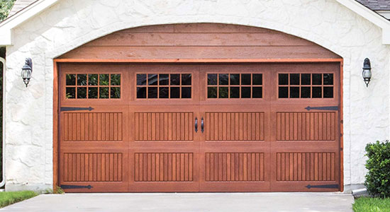 Designer Fiberglass garage door